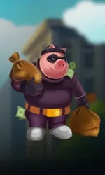 Gangsta Piggy: Hold and Win